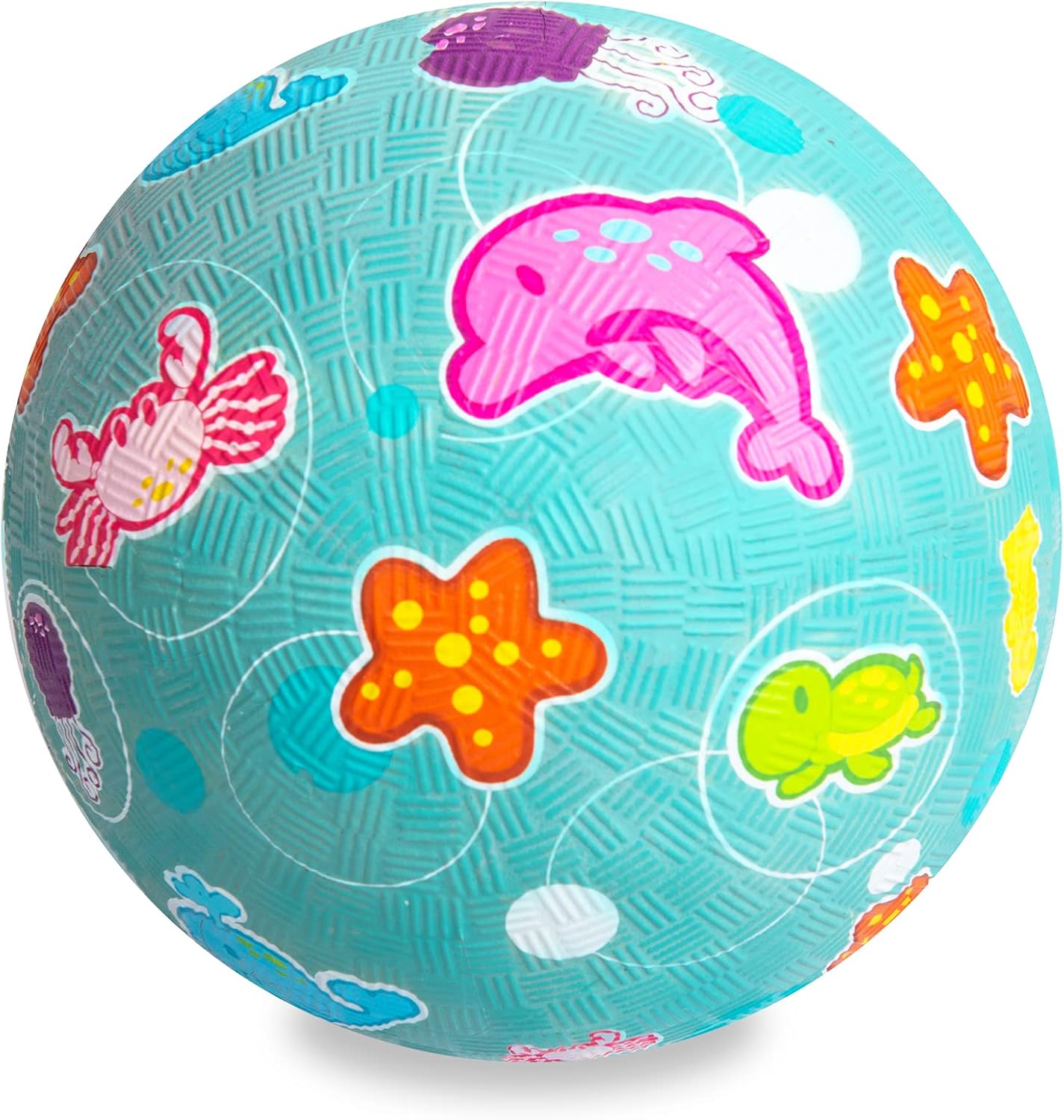 ZOOJOY Cartoon Playground Balls Toddlers,5" Rubber Kickballs,Outdoor/Indoor Ball Game for Kids,W/Pump : Sports & Outdoors