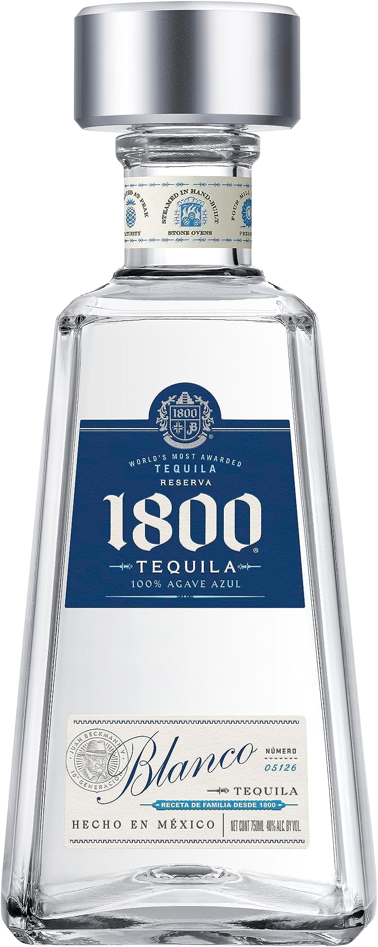 Tequila Silver 100% Agave 70 cl