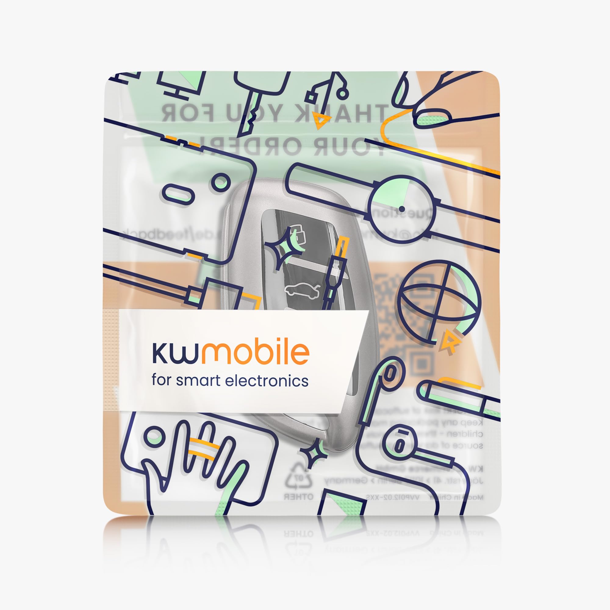 kwmobile Etui na klucze kompatybilne z MG 3-przyciskowe ZS MG4 MG5 MG6 - miękkie etui ochronne na kluczyki samochodowe TPU - czarny matowy/czarny
