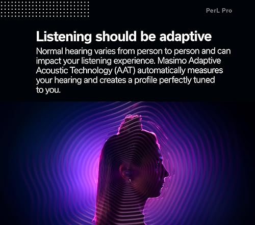 Miniatura 2 de Denon PerL Pro - Auriculares inalámbricos con cancelación activa de ruido adaptativa, sonido personalizado con tecnología acústica adaptativa