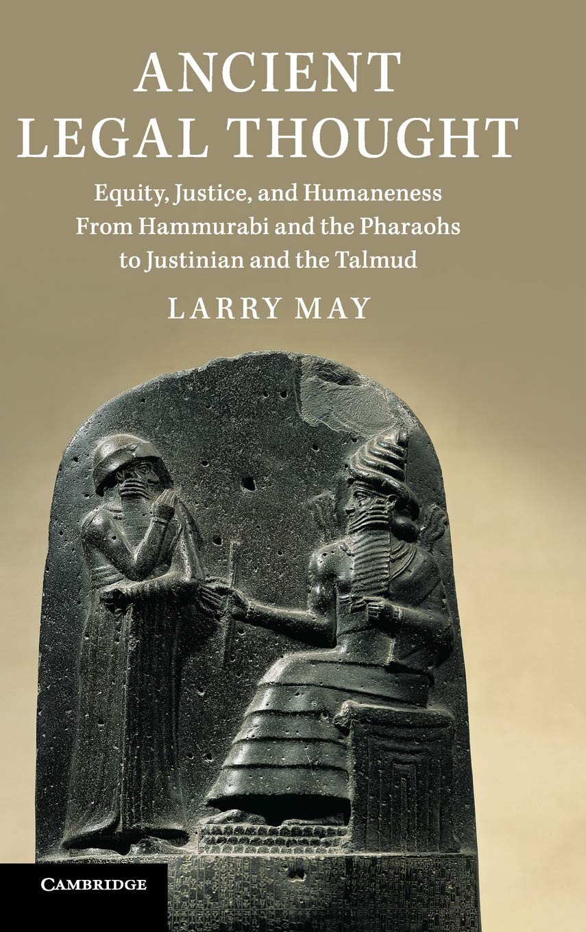 Ancient Legal Thought May Hardback Cambridge University Press 9781108484107