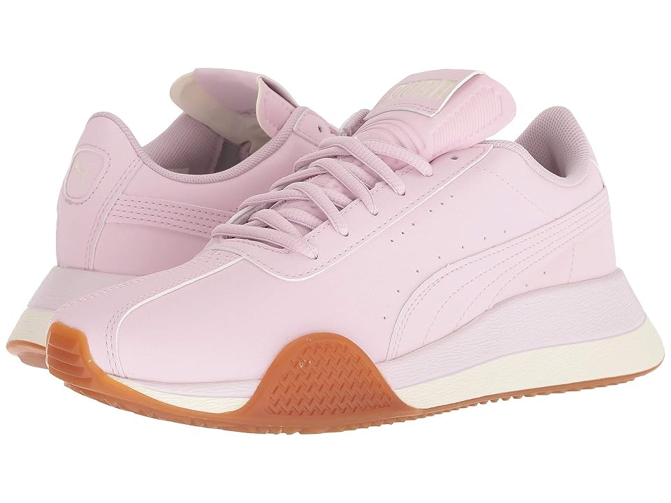 

Puma Kids Turin Futro NBK (Big Kid) (Winsome Orchid/Whisper White) Girl's Shoes