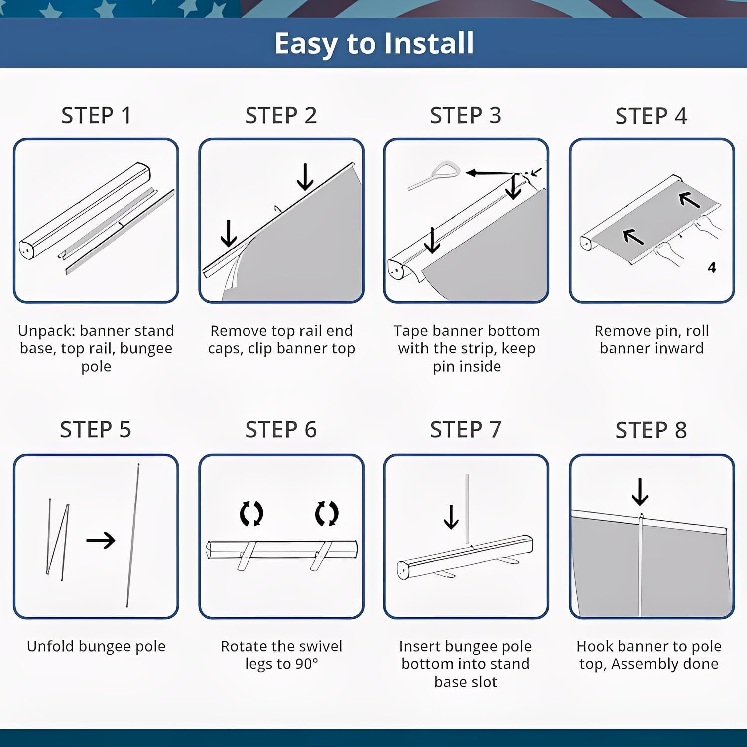 Personalized Made in USA Custom Retractable Banner Stand Banner print 31"x78" Roll Up Display Premium Aluminum Base, Personalized Trade Show Sign, Business Event, Retail & Wedding Banner Printing (Custom Print Only 31x78 inch)