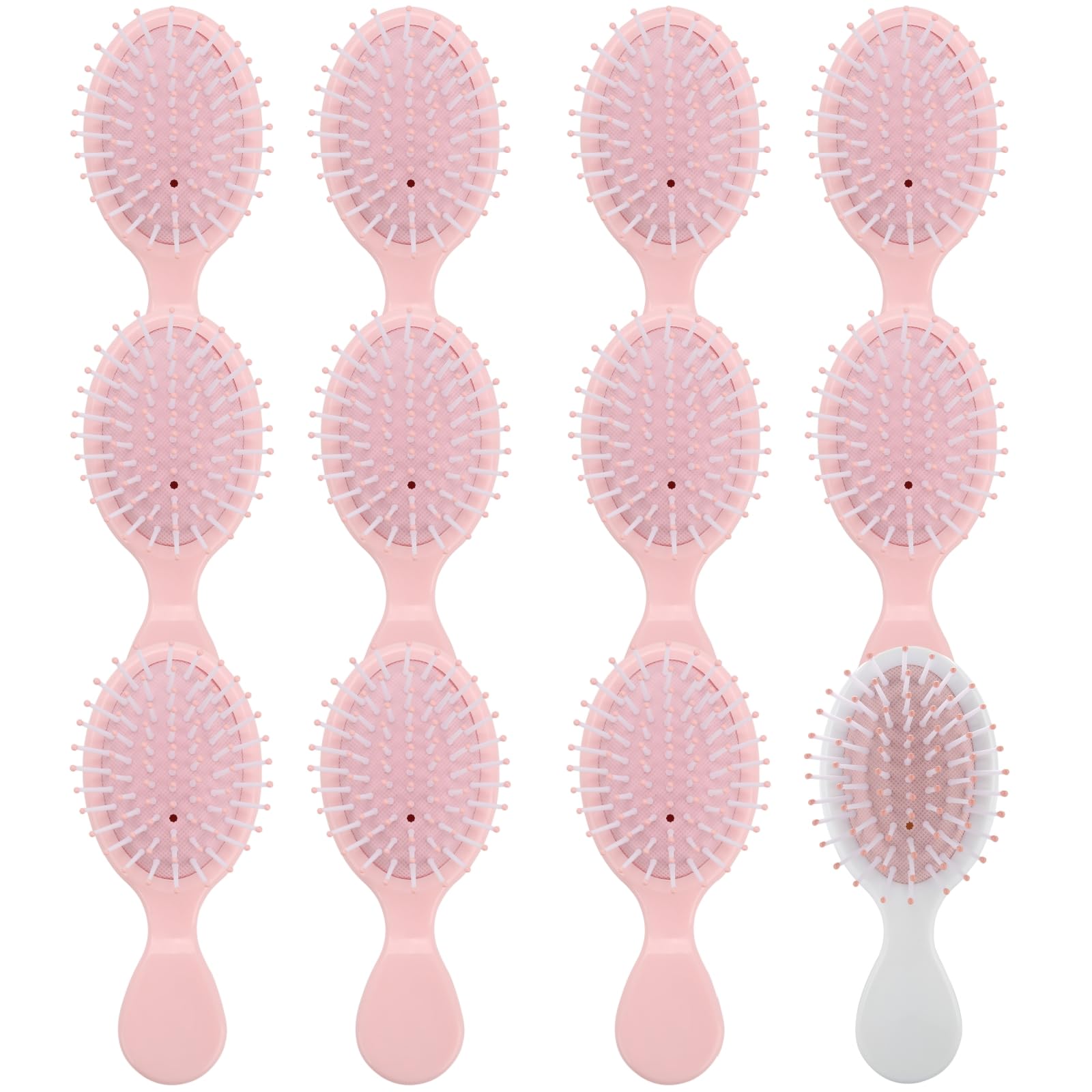 Bridesmaid Proposal Gifts 8pcs Mini Travel Brush bachelorette party accessories Cute hair Brush for Wedding Party Favors for Wedding Party Favors (