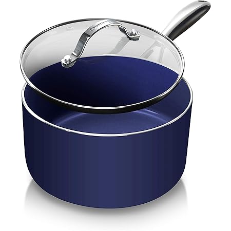 Granite Stone Blue Diamond 2.5 Quart Stock Pot