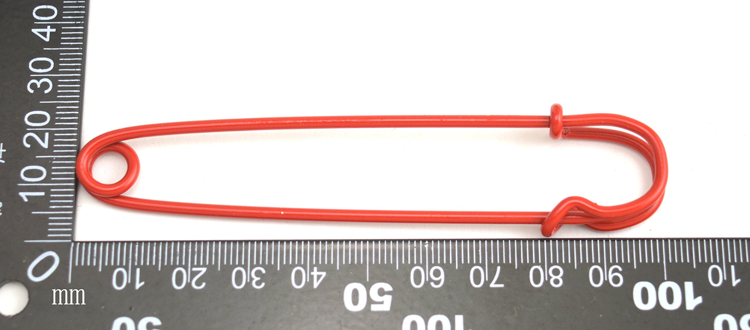 Spille Di Sicurezza Per Coperte 100mm - Confezione Da 6, Nero, Per Fissare Tessuti E Craft - Foto 9