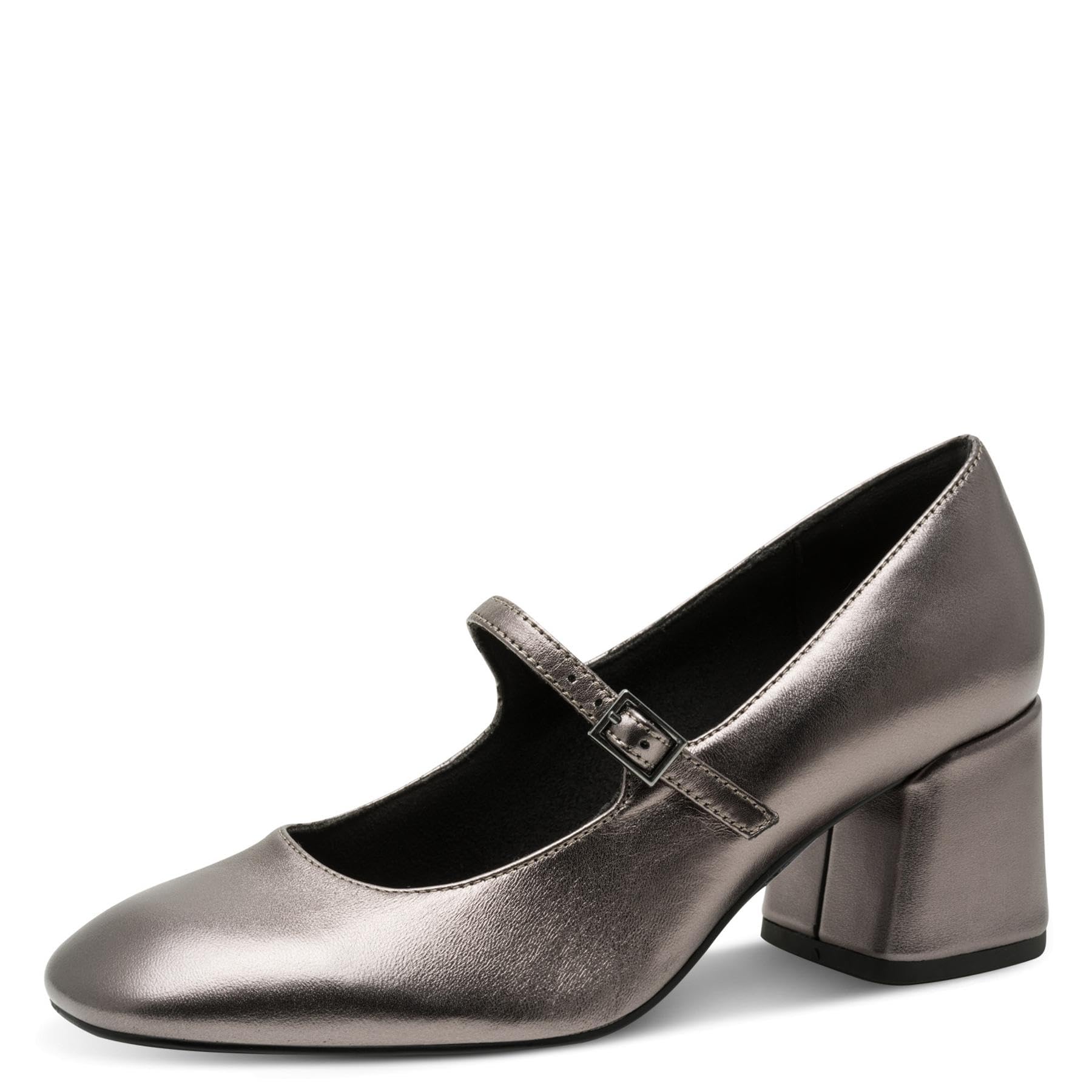 MARCO TOZZI Women's 2-22449-44 Pumps, Pewter, 39 EU, Grey (Pewter), 7 UK