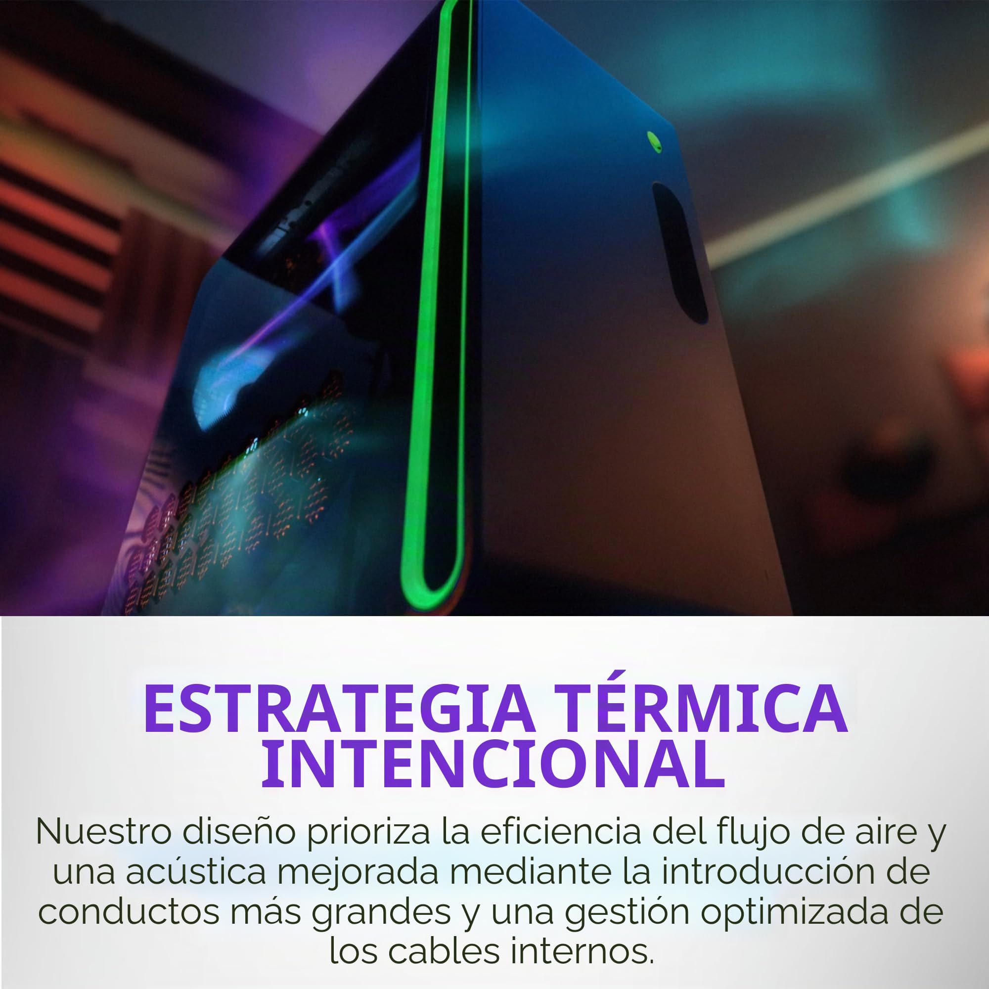 Alienware Aurora Gaming Desktop ACT1250 - Procesador Intel Core Ultra 7 de 265 KF, refrigerado por líquido, NVIDIA GeForce RTX 5070, 32 GB DDR5 RAM, 2 TB SSD, 1000 W Platinum Rated PSU, Win 11 Home