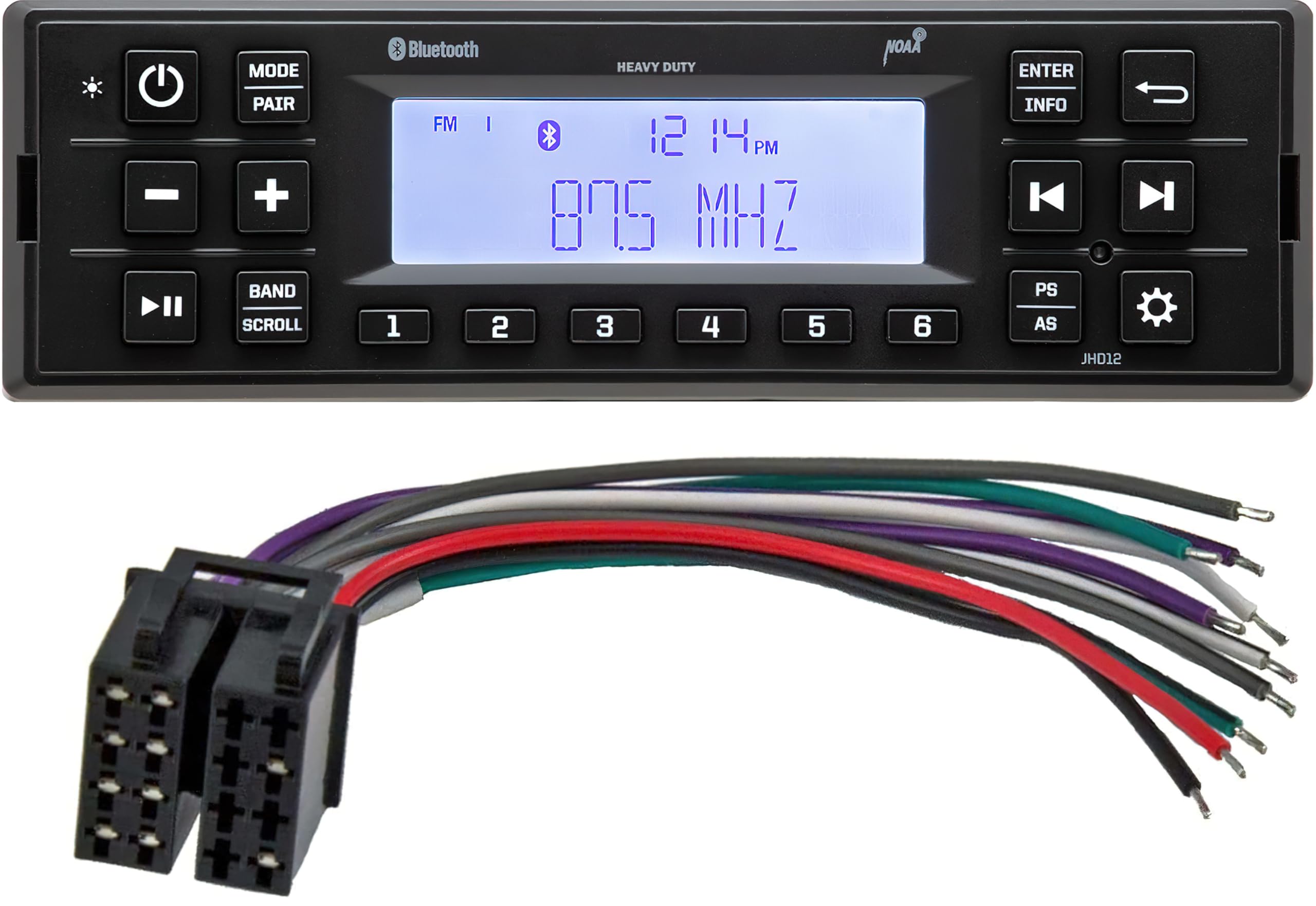Amazon.com: JHD12B Heavy-Duty Bluetooth Stereo with 31100100