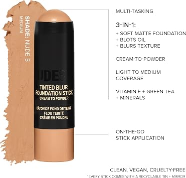 Nudestix Nudies Tinted Blur Stick 6.1g Medium 5