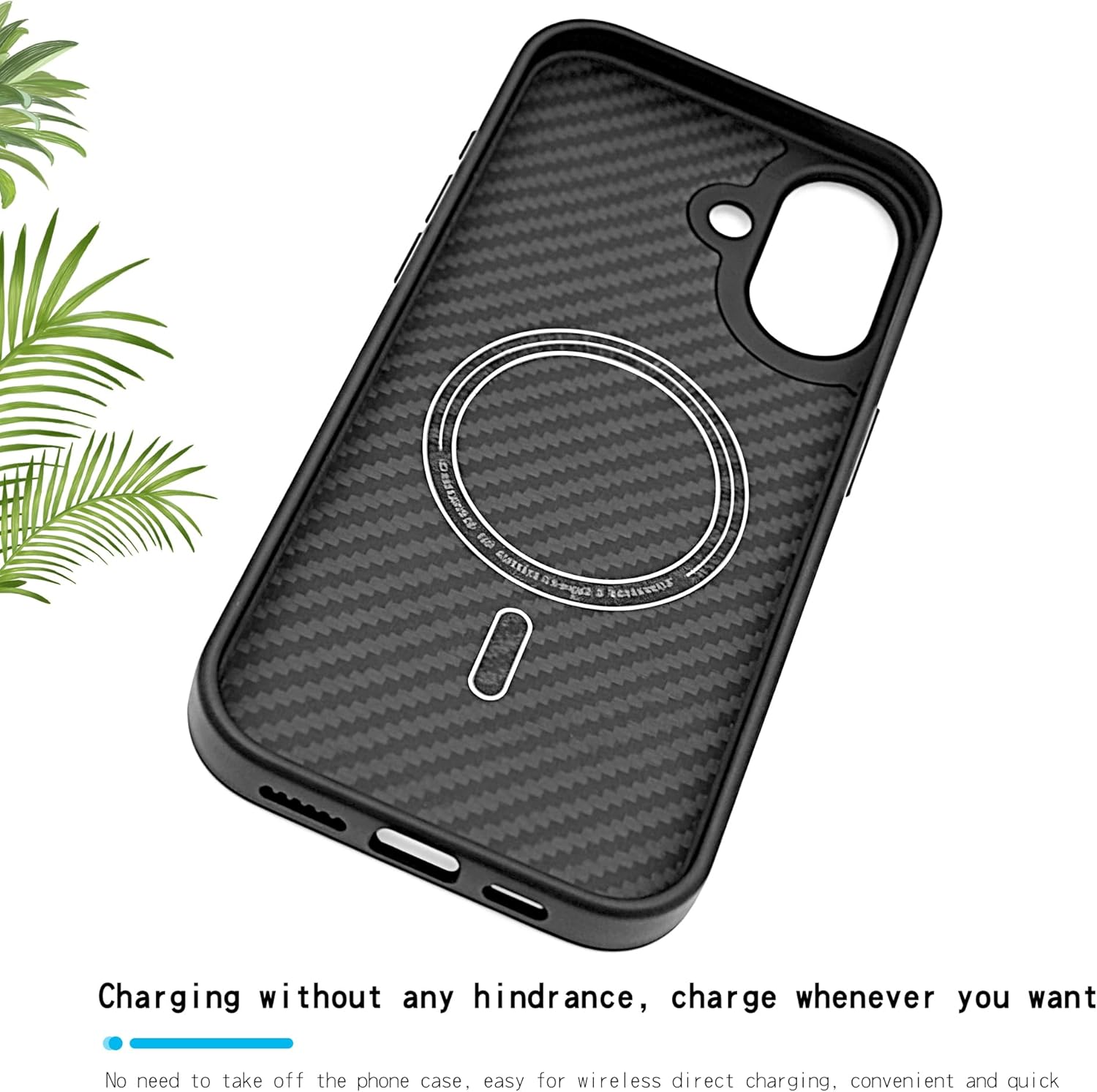 RIZZ Carbon Fiber Case for iPhone 17 | Ultra Thin & Lightweight with Premium Matte Finish | Rugged Shockproof Protection