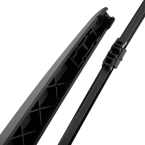 Miniatura 4 de BOXI Juego de limpiaparabrisas trasero compatible con BMW E70 X5 2006 2007 2008 2009 2010 2011 2012 2013 (repuesto para 61627206357 61627161028)