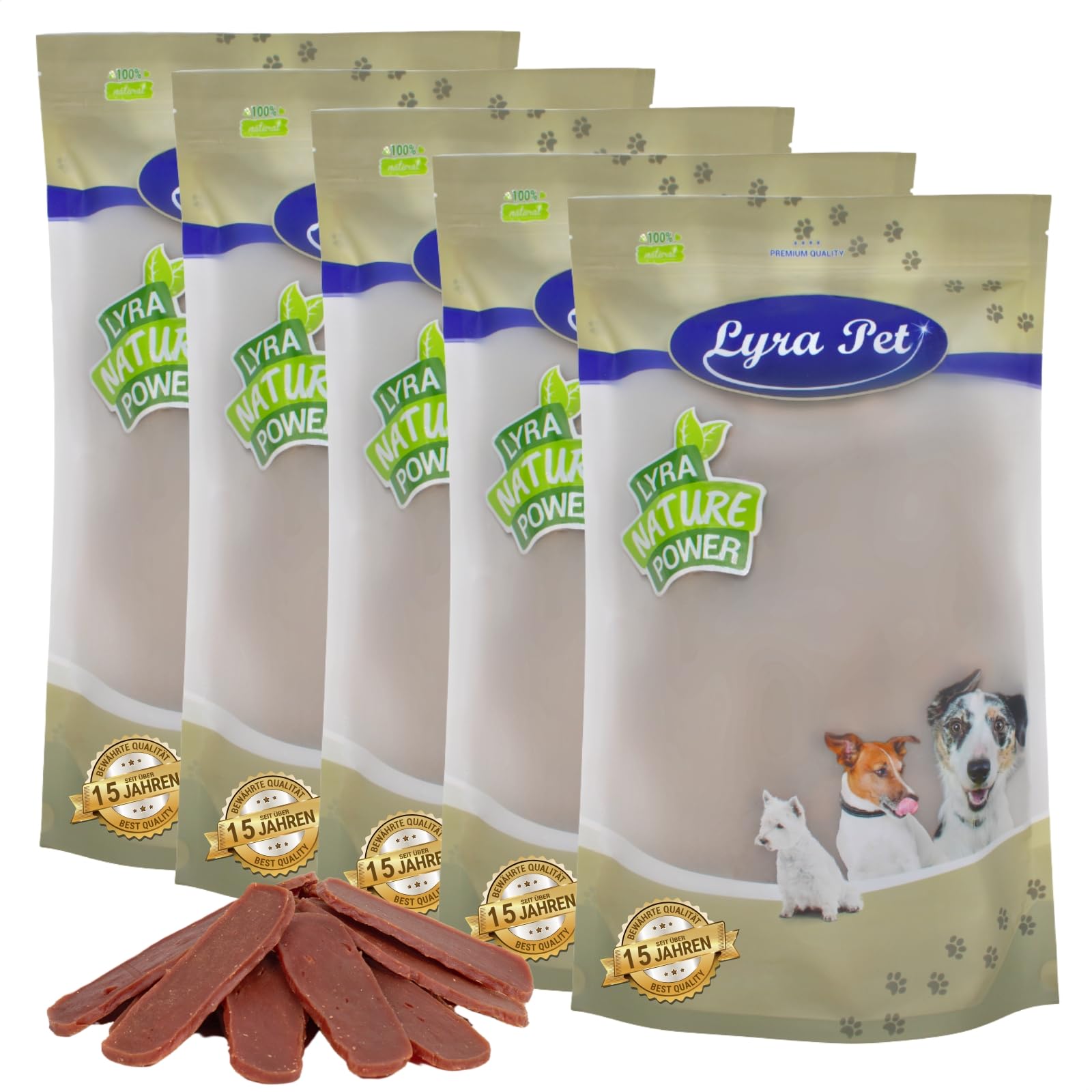 Lyra Pet® 5 kg Entenmedaillons - Kausnack für Hunde