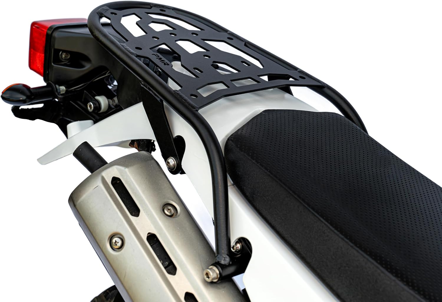 PMRACKS XT250 Rack (2008-Present) XT 250 Rear Motorcycle Luggage Rack 2008 2009 2010 2011 2012 2013 2014 2015 2016 2017 2018 2019 2020 2021 2022 2023 XT250 Accessories Rear Cargo Carrier