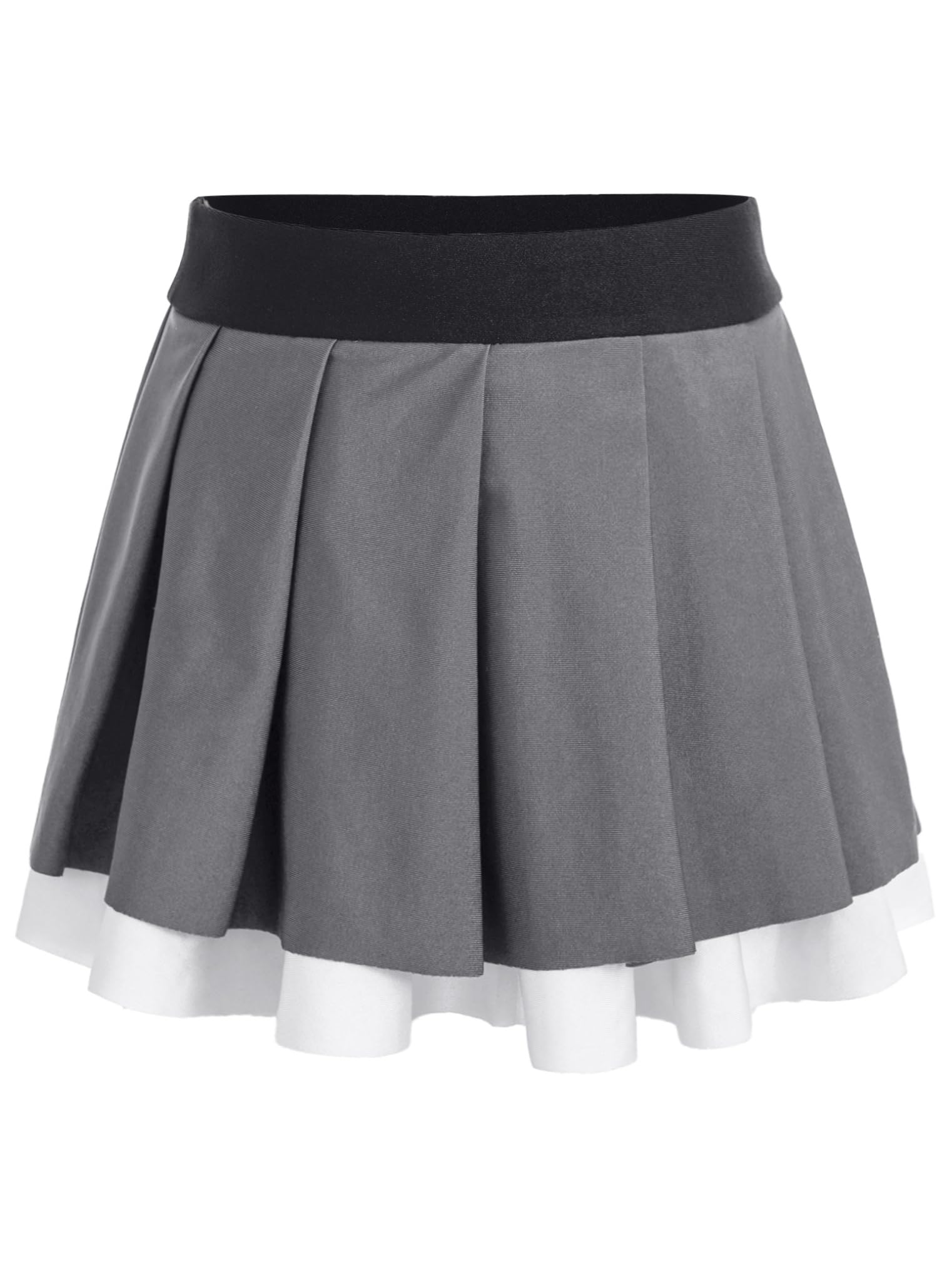 Freebily Falda Plisada De Danza para Niña Falda Corta De Línea A Uniforme Escolar Falda De Plisada Básica con Cintura Elástica Ropa De Danza Actuación
