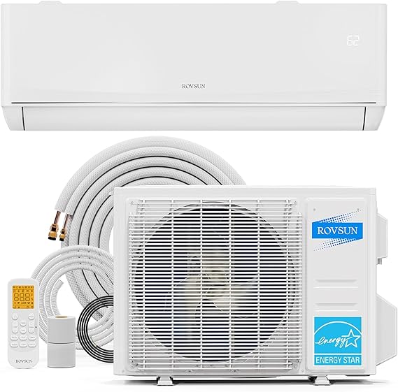 Amazon.com: ROVSUN 18,000 BTU Mini Split AC/Heating System with ...