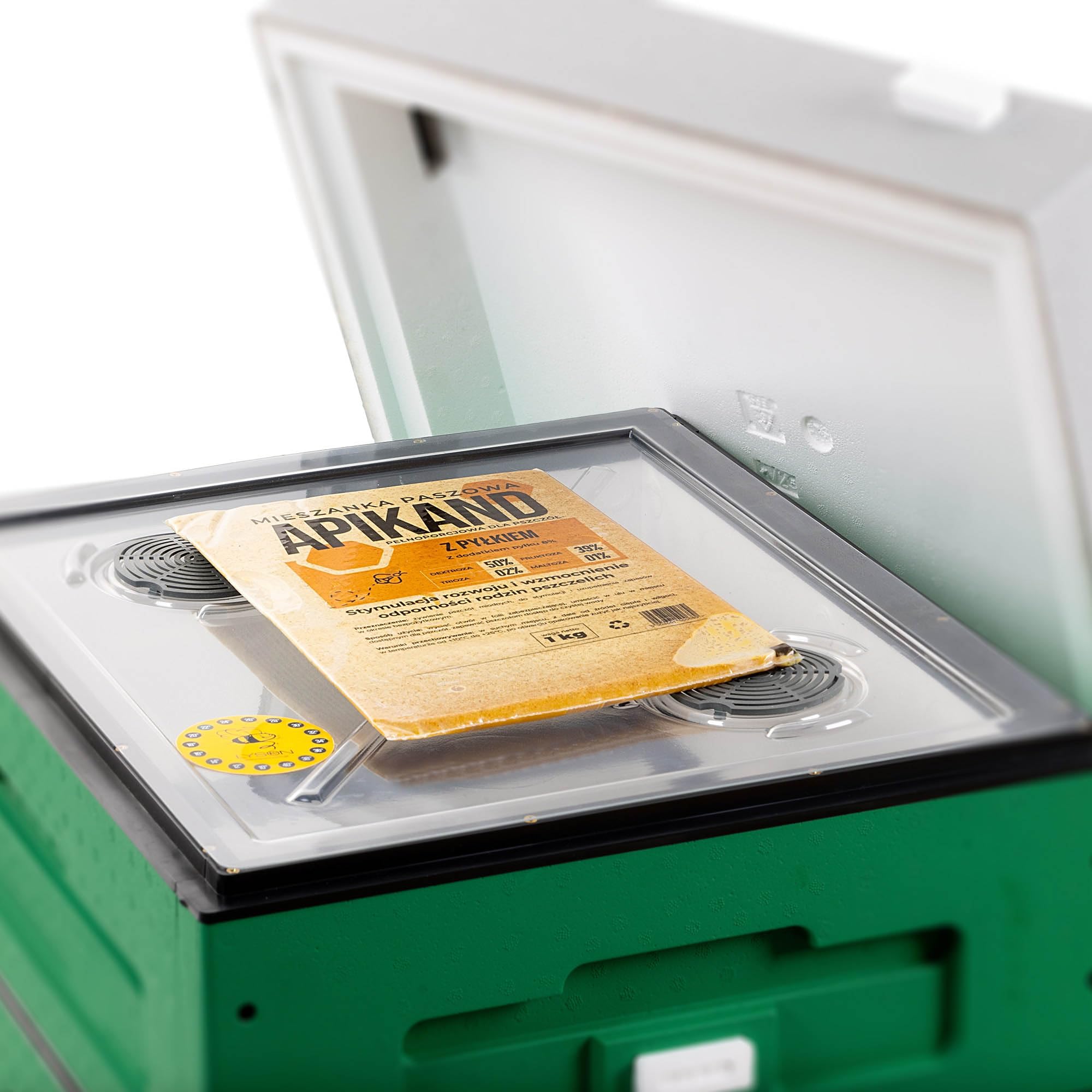KADAX Bienenfutterteig 1kg, 20 Stück, Bienenfutter mit 8% Pollen, Futterteig für Bienen, Ergänzungsfutter zur Fütterung und Unterstützung von Bienenvölkern