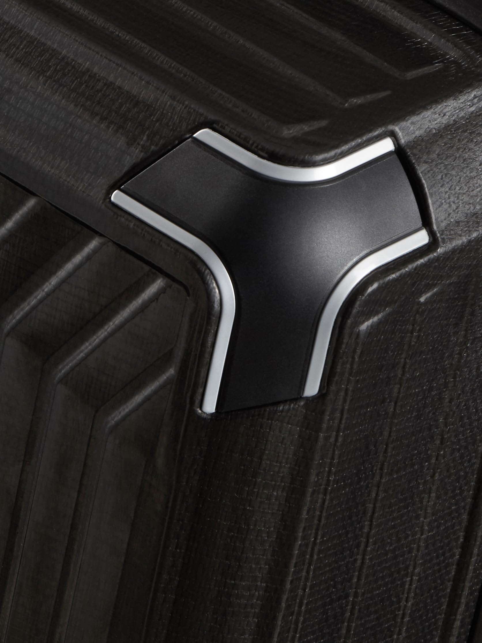 Samsonite Lite-Box - Premium Hartschalenkoffer Mittelgroß 69 cm, Reisekoffer mit 4 Rollen, Leicht, TSA-Schloss, 75L - 2.80 KG - Schwarz