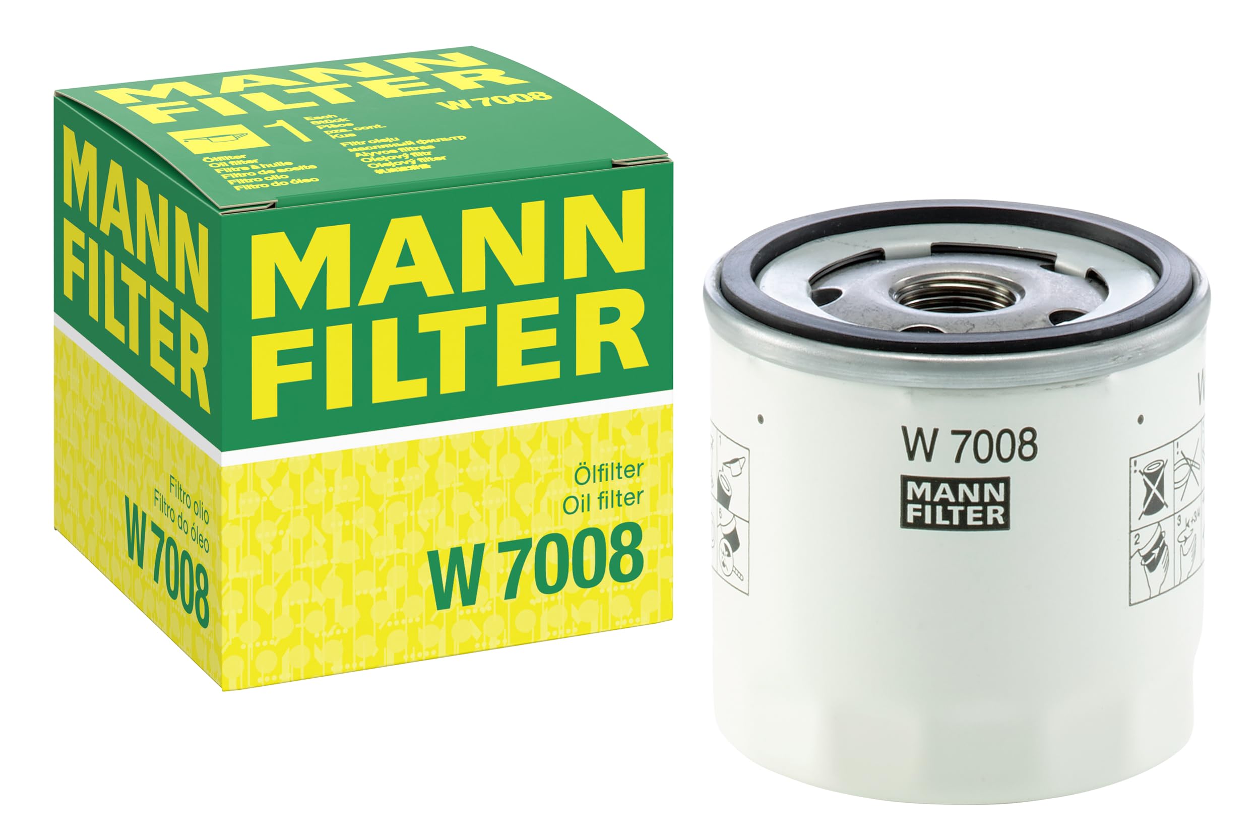 MANN-FILTERW 7008 Oil Filter - for Cars + Transporters