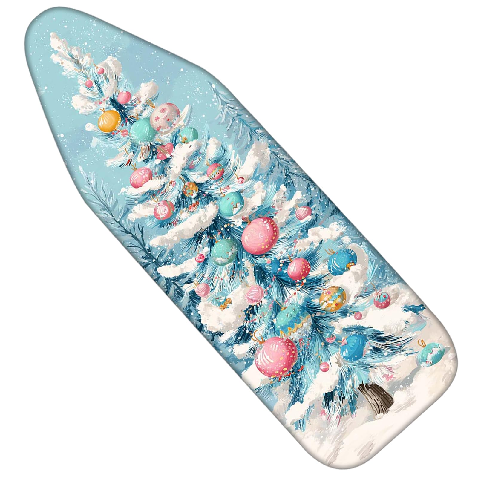 Nuxovilar Snowy Winter Tree Ironing Board Cover 15x54 Polyester