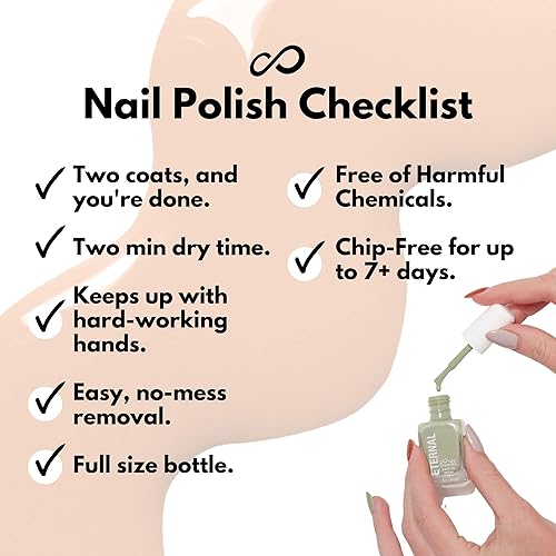 Miniatura 5 de Eternal Juego de esmaltes de uñas para mujer (SAFARI)  Juego de esmaltes de uñas para niñas  Kit de esmalte de uñas natural de larga duración y