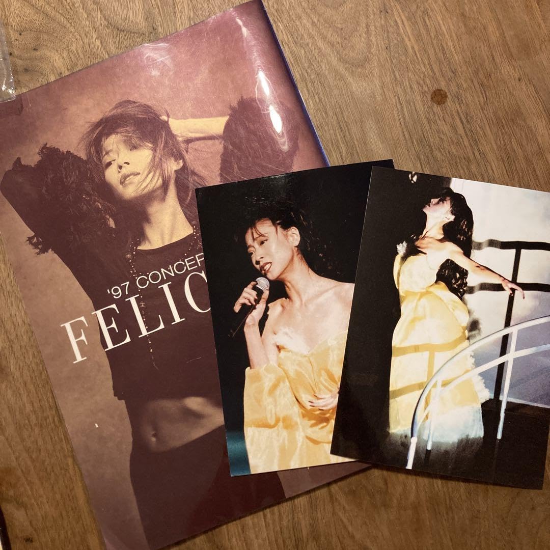 中森明菜　パンフレット 中森明菜 '97 FELICIDAD CONCERT TOUR パンフレット - メルカリ