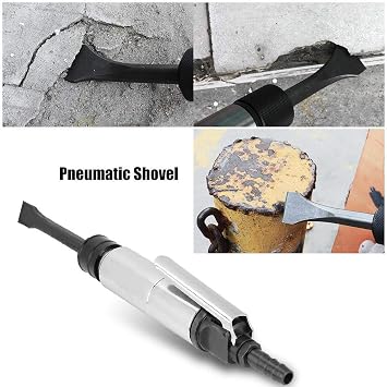 Pneumatic Shovel Air Chisel, Power Hammer Forging, Industrial Powerful Handle Straight Type Air Chisel Pneumatic Hammer Shovel Tool