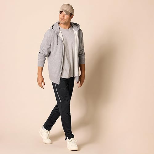 Miniatura 5 de Tienda Essentials Mens Performance Stretch Knit Training Pant, Comfortable Athletic Bottoms for Active Workouts