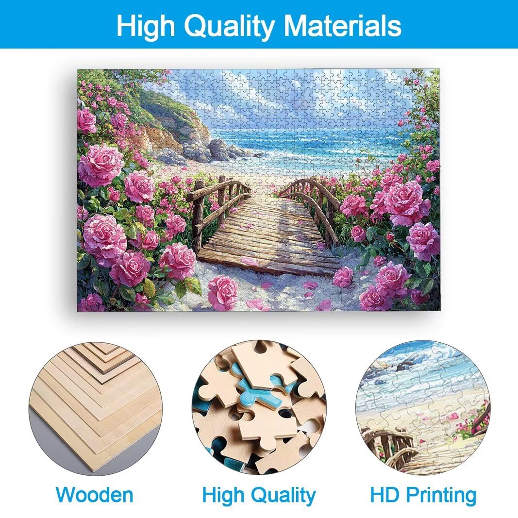 Puzzle Spiaggia, Puzzle 1000 Pezzi per Adulti, Regalo Donna/Uomo -2503