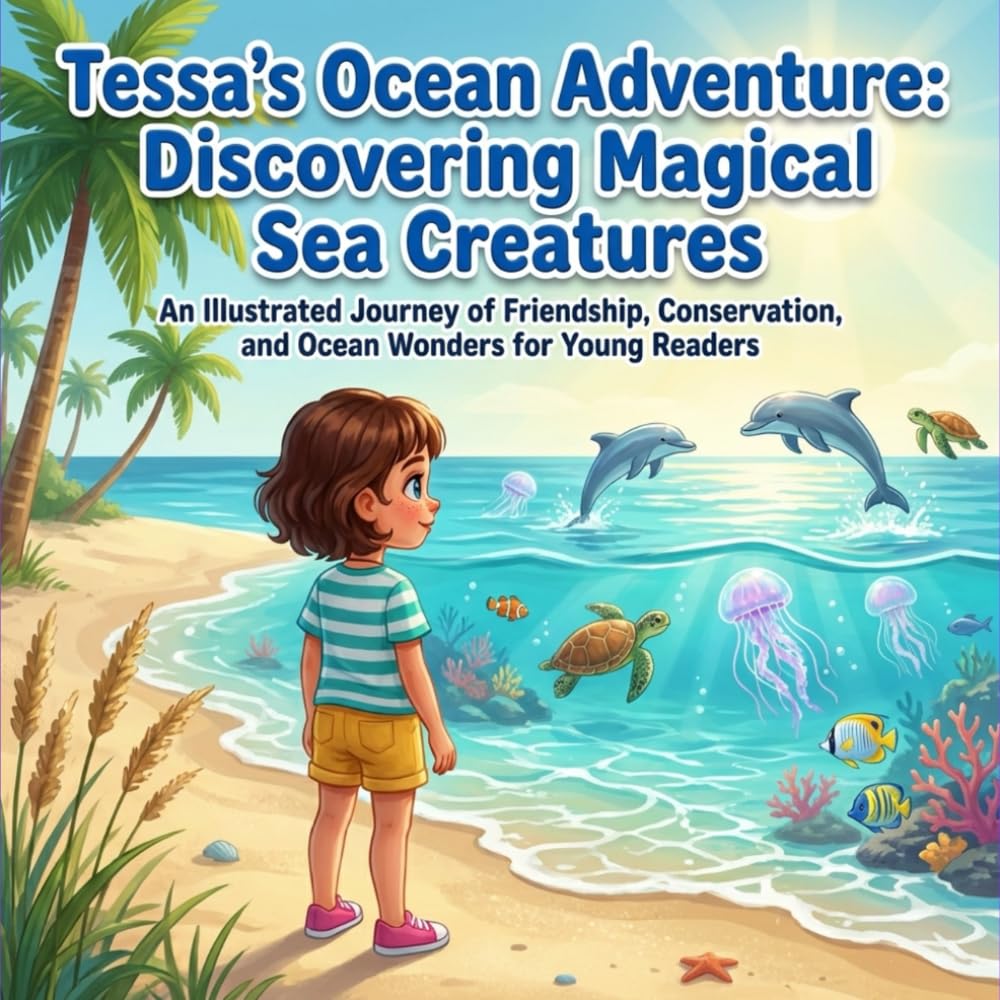 Tessa's Ocean Adventure: Discovering Magical Sea Creatures