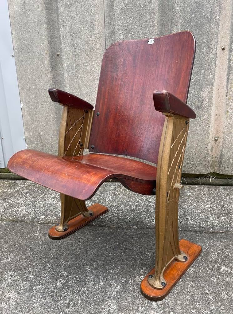 Amazon.co.jp: アンティーク アメリカ製USA製シアターチェア