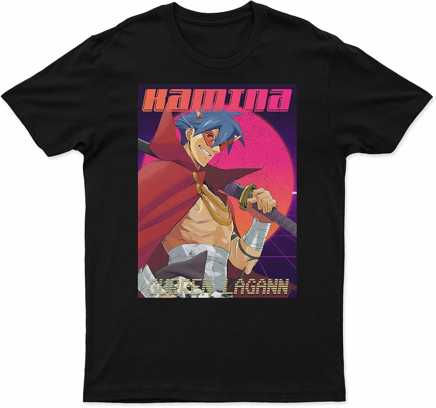 Kamina Shirt, Gurren Lagann Shirt, Gift for Kamina Fan, Anime Shirt
