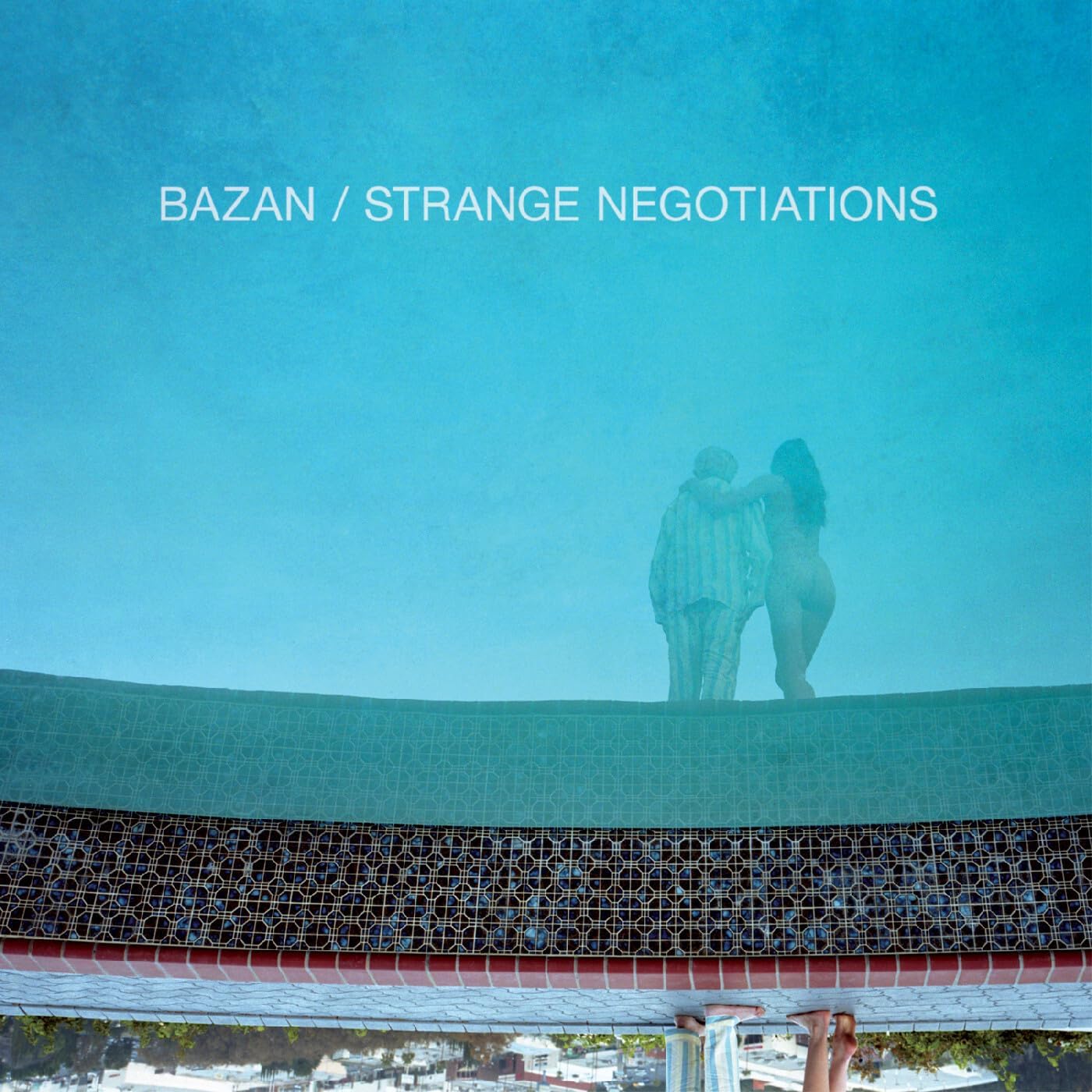 Strange Negotiations - AQUA BLUE VINYL por David Bazan — capa do álbum