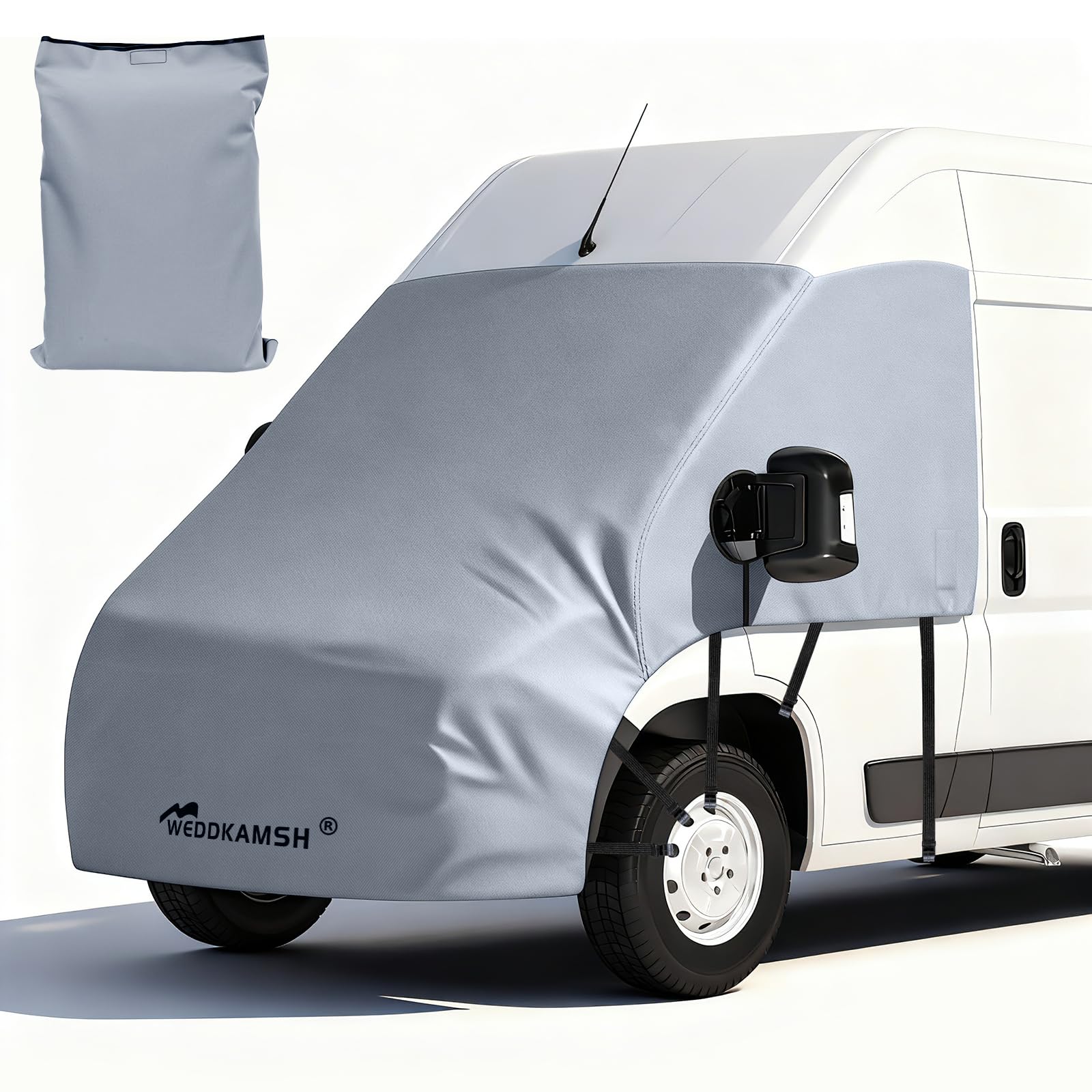 Copertura per parabrezza per Ducato Series 8 dal 2006, protezione antiprudenza, camper, protezione solare di alta qualità (telo protettivo per Ducato dal 2006)