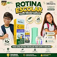 Removedor Extrator Tira Piolho Solta Lendea Spray Capilar Combate Piolhos E Lêndeas Creme De Pentear Sem Enxague 120ml + Pente Fino M MariS Rotina Escolar Dermatologicamente Testado e Hipoalergênico