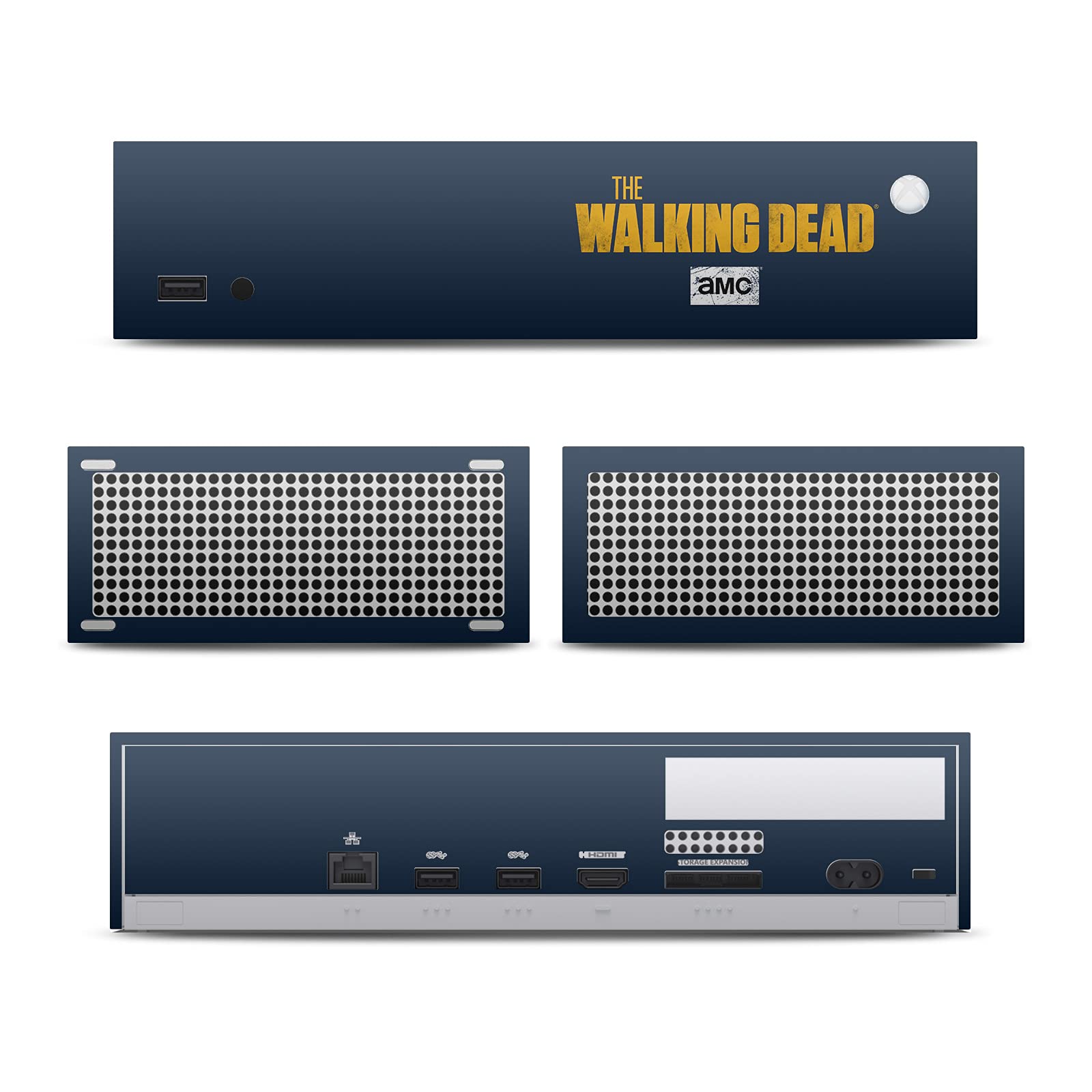 Head Case Designs Daryl Action d'épier Daryl Dixon Graphiques Vinyle Autocollant De Jeu Peau Autocollant Couverture Compatible avec Xbox Series S Console and Controller Bundle