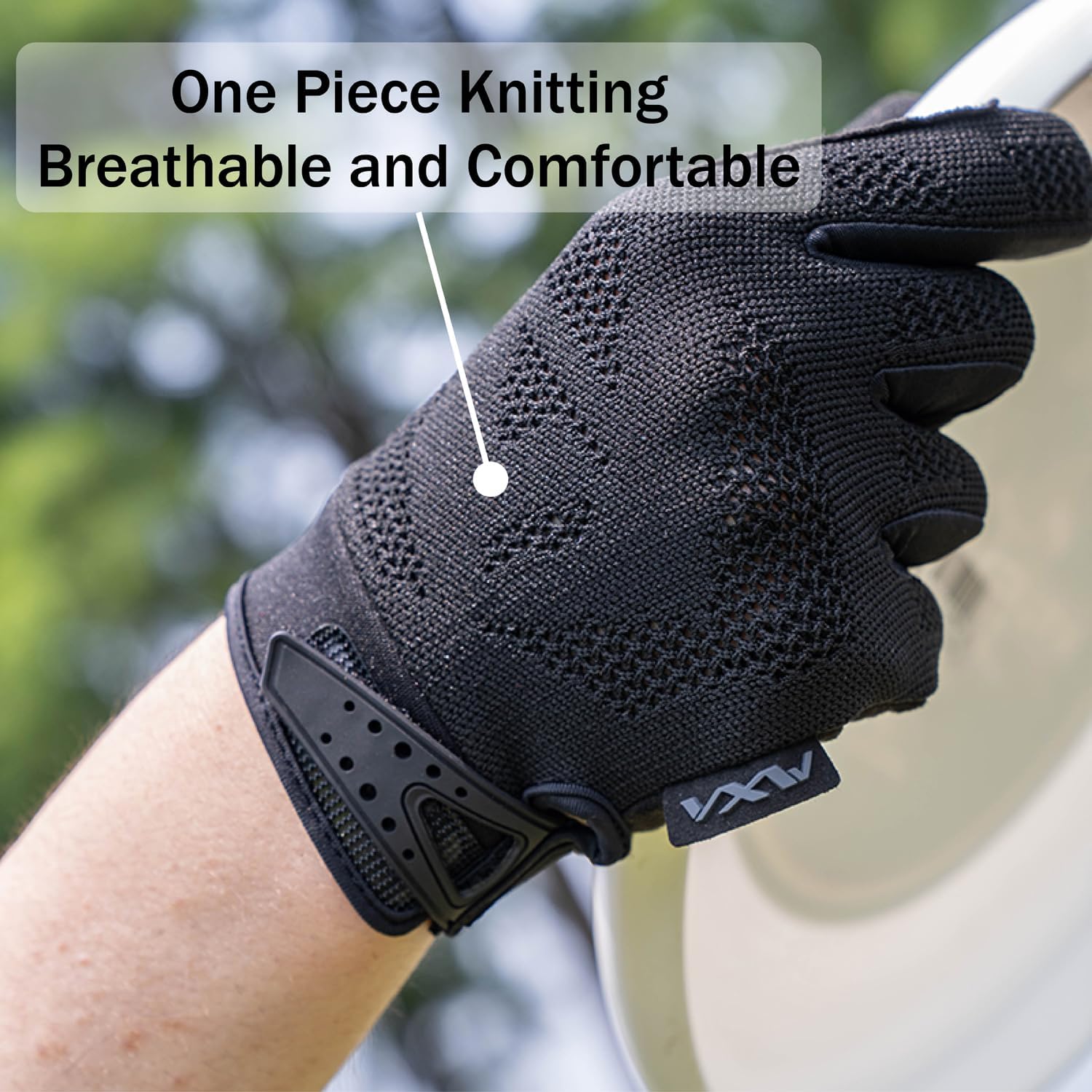VXW Flying Disc Wear Resistant Full Finger Outdoor Training Gloves Breathable Non-Slip Fitness Riding Gloves MTB Cycling Gloves