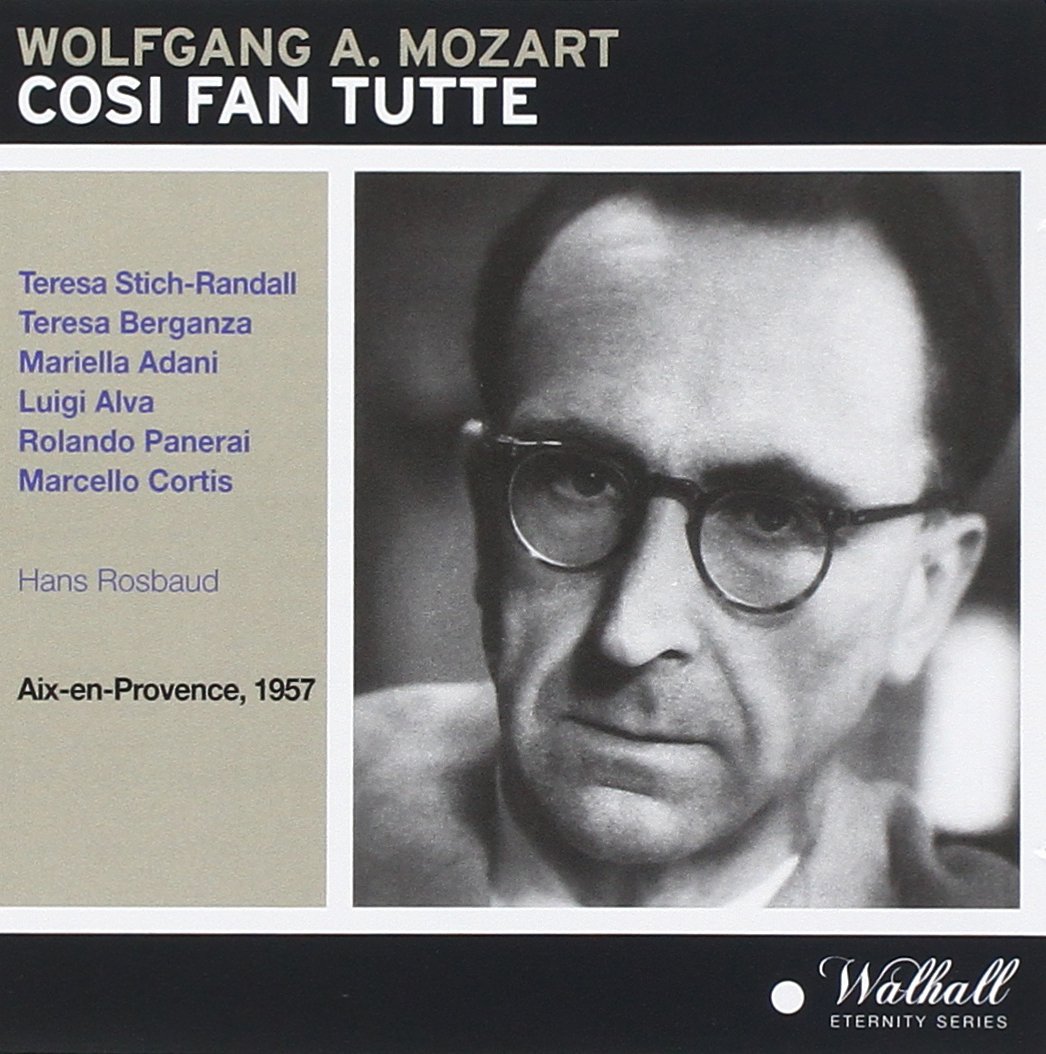 Cosi - Societe des Concerts du Conservatoire de Paris, Festival Aix en Provence 1957