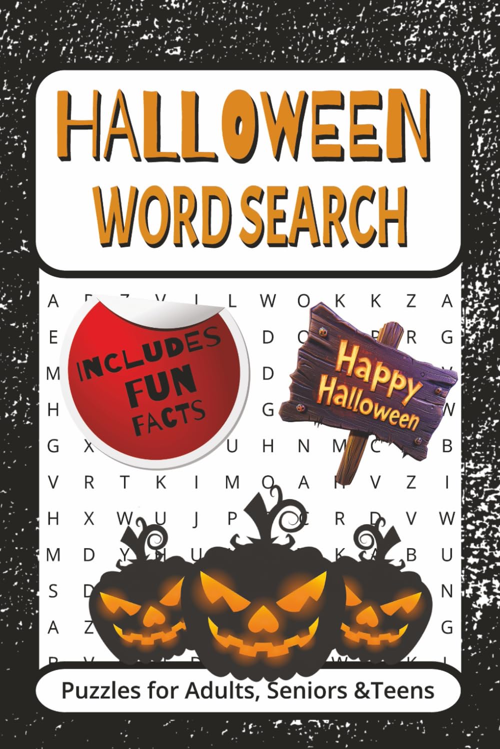 Halloween Word Search Puzzle Book With Fun Facts: Word Searches with Easy to Read Print about Halloween, A Spooky Word and More | 6x9 inches, 120 ... for Vacations, Holidays and Free Times.