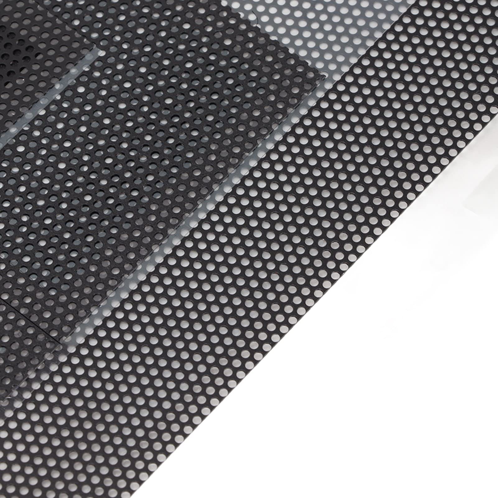 Staubschutzfilter für Series X, 3-teiliges PVC-Topcase-Entlüftungs-Staubschutzfilter-Abdeckungs-Staubfilter-Set, Schwarz, Nur für Series X