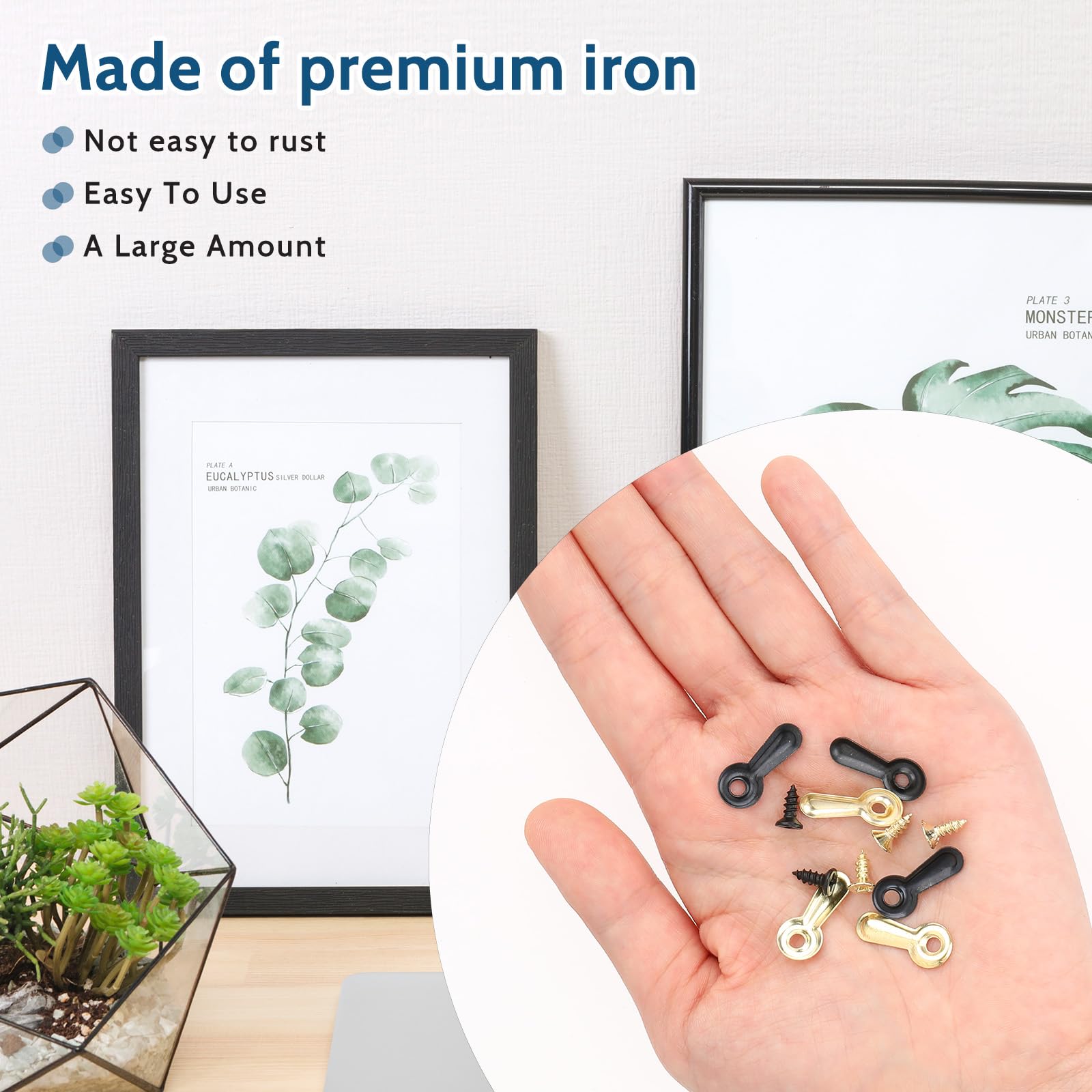 Molain Pcs Frame Picture Turn Button Fasteners Set - Image 3