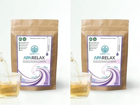 Apayrı Yaşam RELAXÇAYI Bio Çay Karışımı% 100 Bitkisel Aparelax (2 paketi)