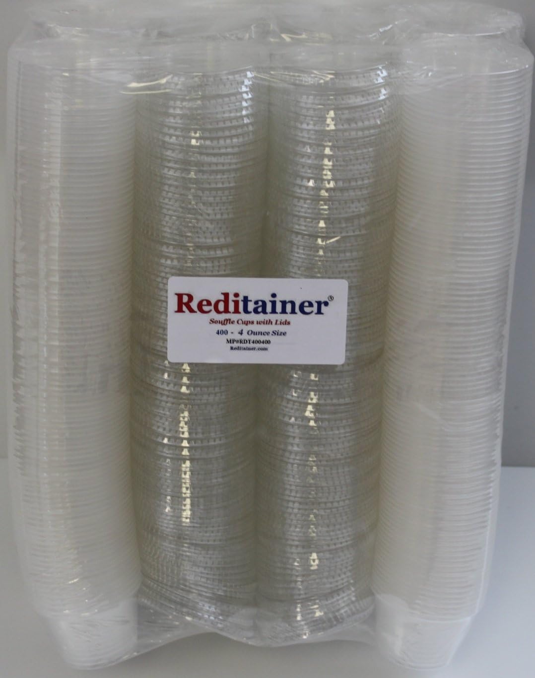 Jello Shot Souffle Portion Cups with Lids (400, 4 ounce)