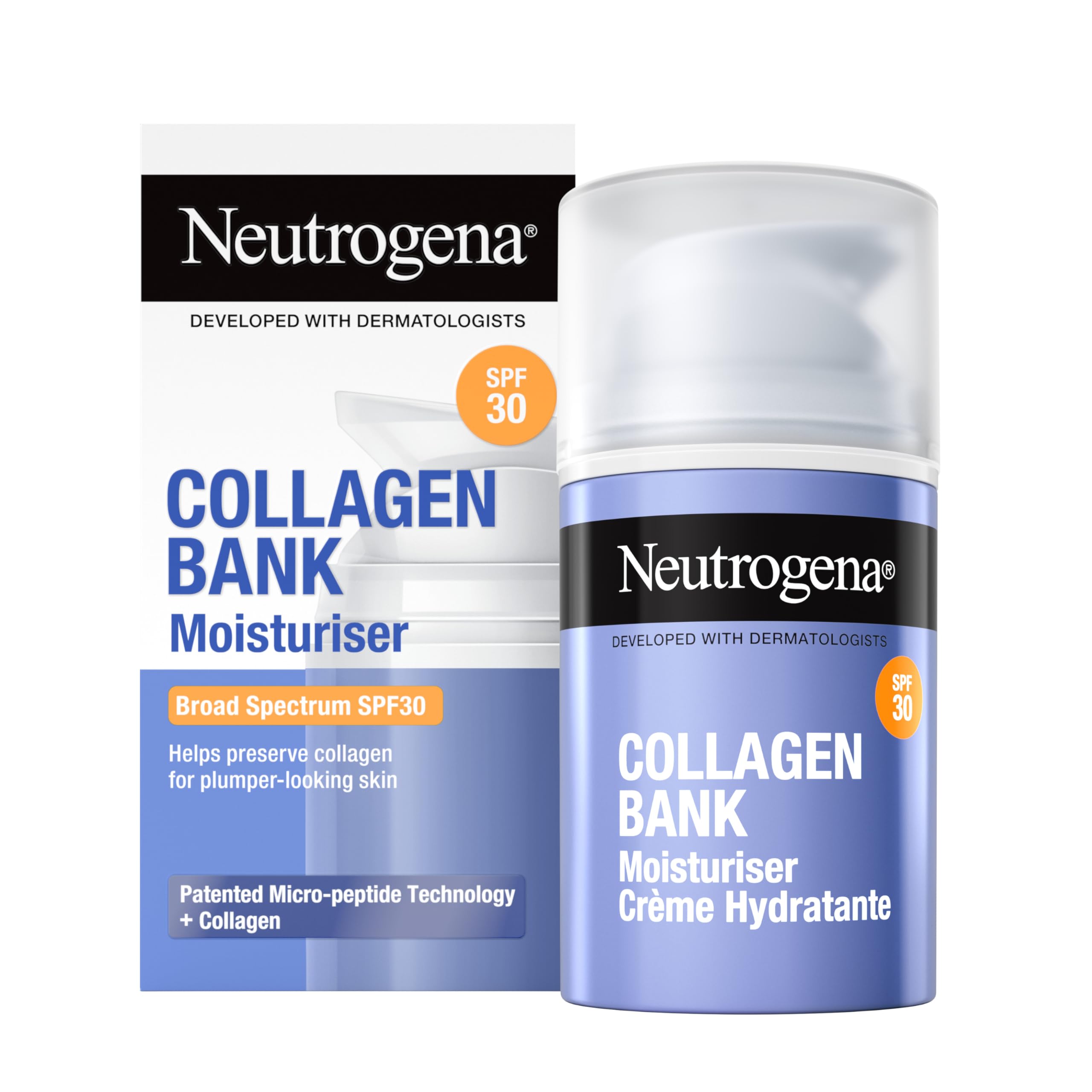 Neutrogena Collagen Bank Face Moisturiser with SPF 30