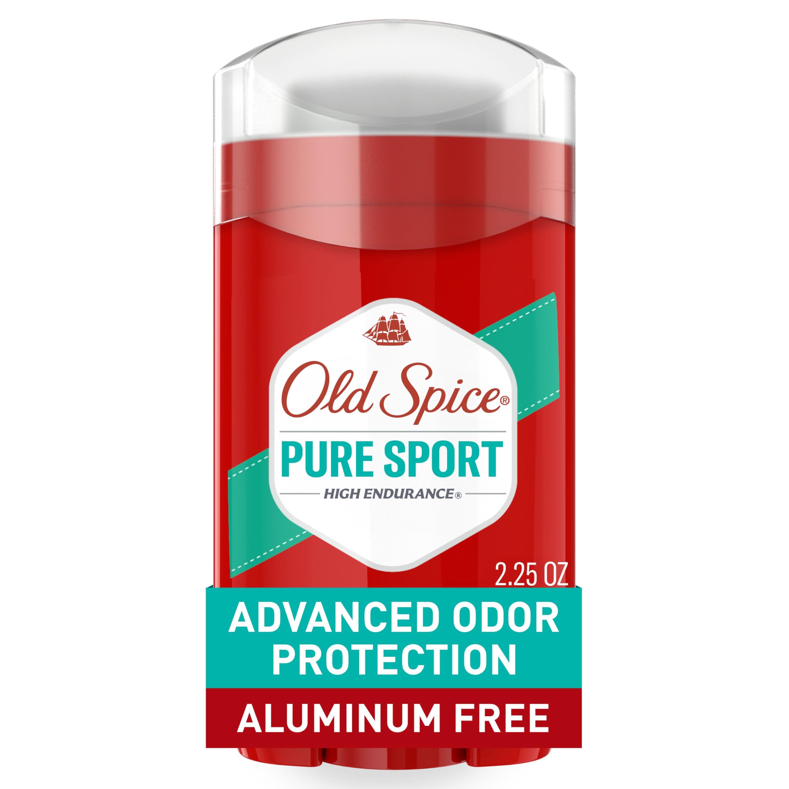 Old Spice Male High Endurance Deodorant Long Lasting Stick Pure Sport 2.25 Oz-picture-23