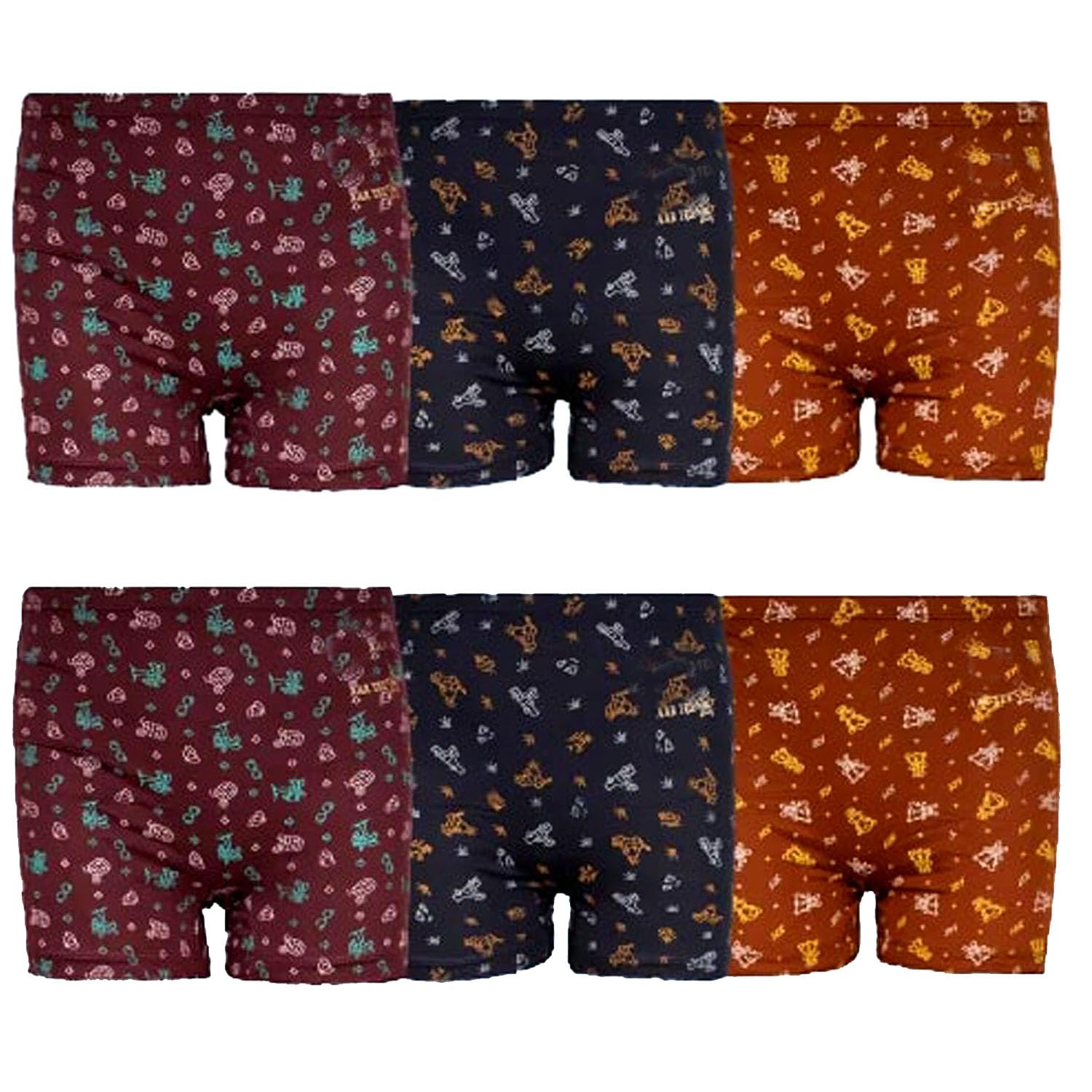 Bloomer Women's 100% Pure Cotton Bloomer- Soft, Comfortable, and Skin-Friendly(Pack of 6)-image-4