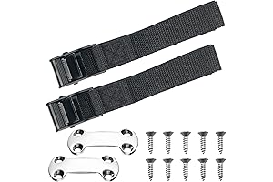 Fixed Straps for YETI and for RTIC Coolers to Boat