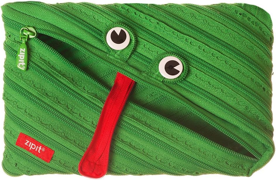ZIPIT Animals Big Pencil Case, Frog