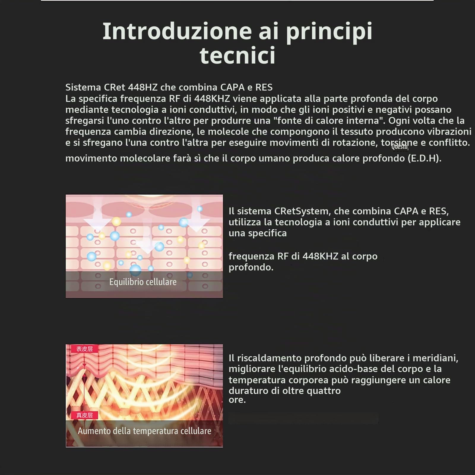 Tecarterapia Fisioterapia Attrezzature Spa, Rassodamento della Pelle E Antidolorifico Cura Profonda Macchina per Dimagrire E Dimagrimento, Modellamento del Corpo + Assistenza Sanitaria