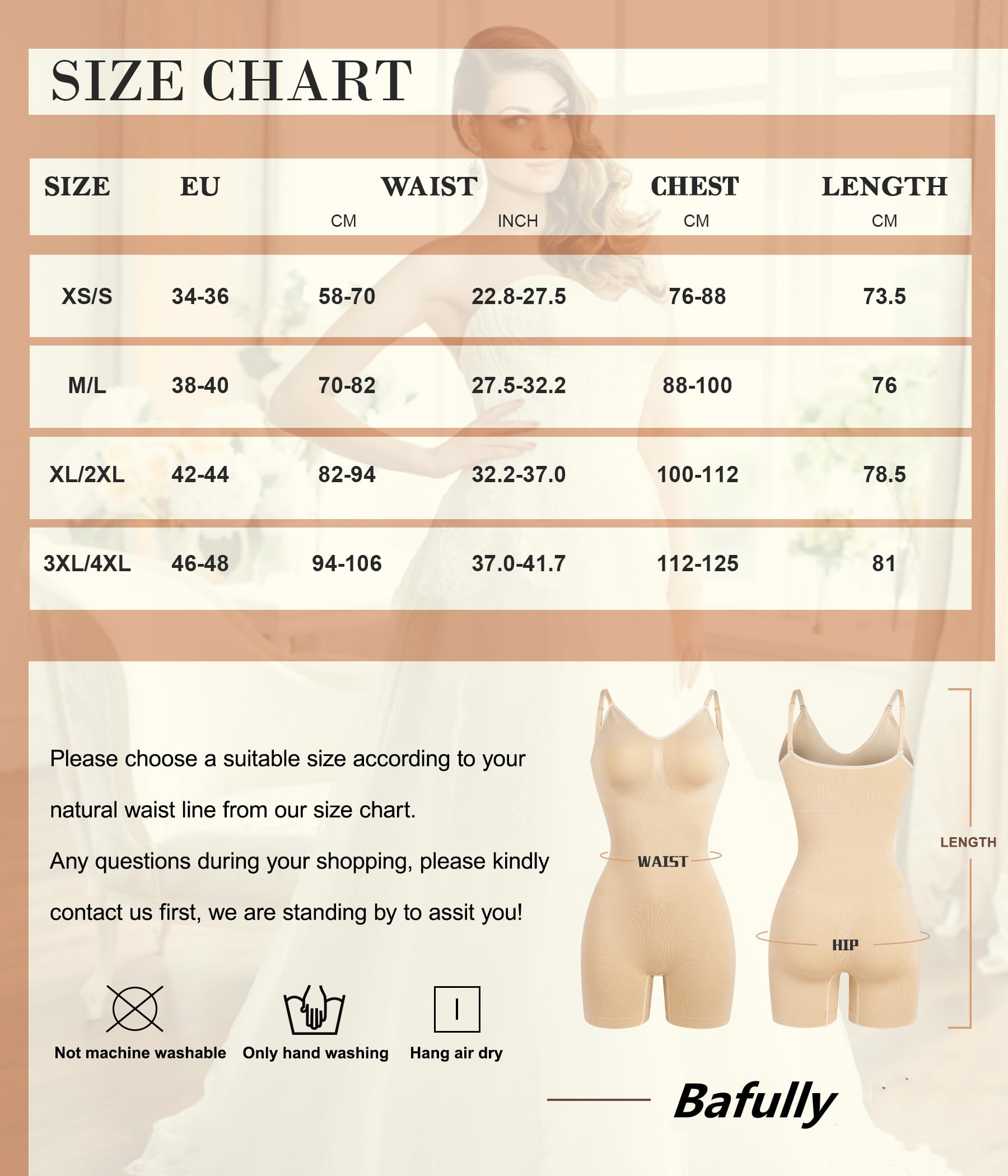 Bafully Body Gainant Femme Ventre Plat Invisible Gaine Amincissante Sculptant Shapewear Bodysuit Combinaison Sans Couture